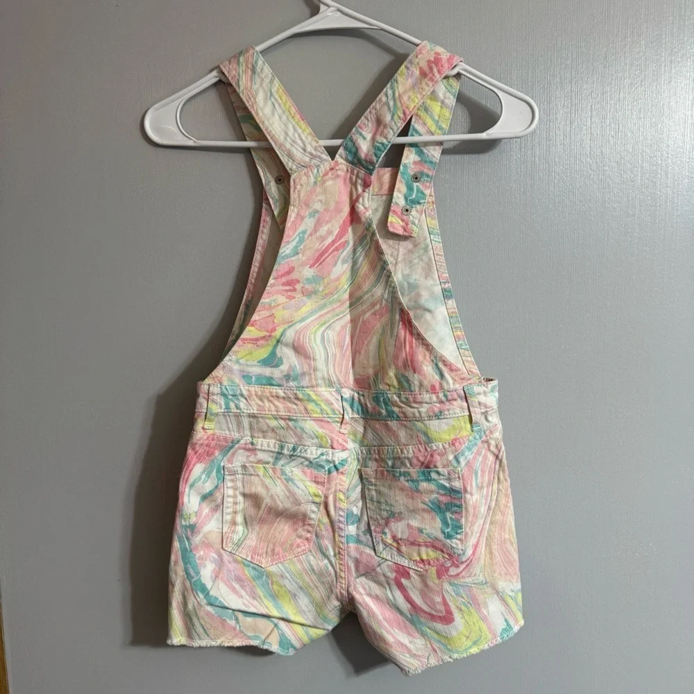 The Children's Place Overalls Size 8 in Pink and White